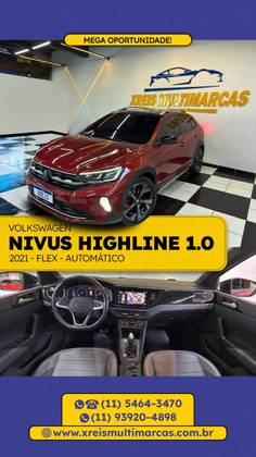 VOLKSWAGEN NIVUS 1.0 200 TSI TOTAL FLEX HIGHLINE AUTOMÁTICO VOLKSWAGEN NIVUS 1.0 200 TSI TOTAL FLEX HIGHLINE AUTOMÁTICO